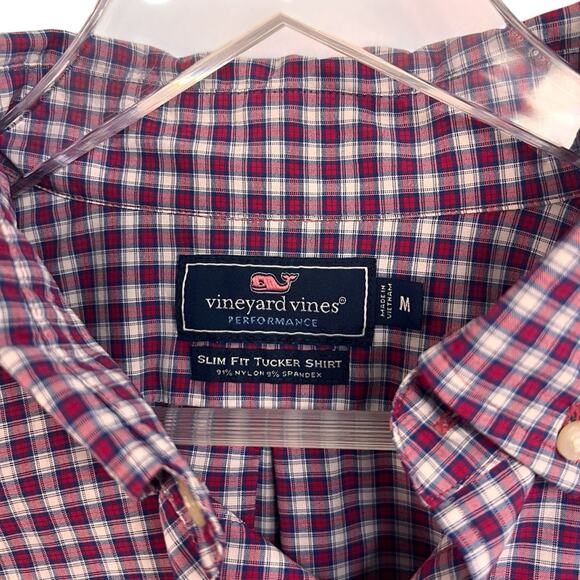 Vineyard Vines Slim Fit Performance Tucker Casual Button Down Shirt, Men’s Med - Picture 3 of 6